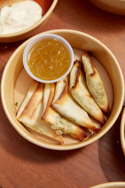 EMPANADAS DE QUESO FETA