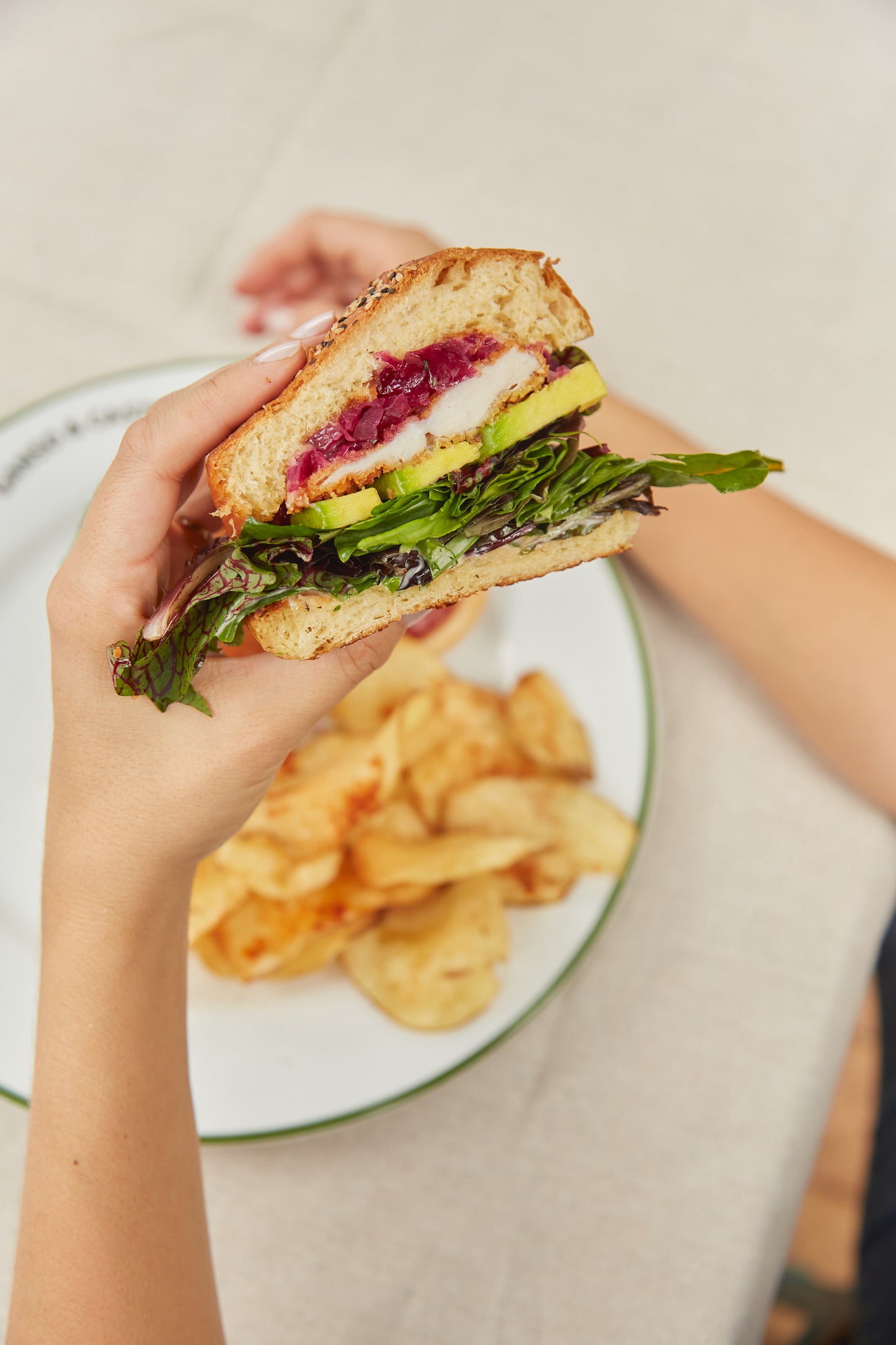 Sandwich Pollo All i oli